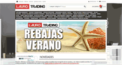 Desktop Screenshot of laurotrading.com